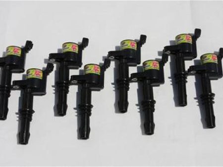 Granatelli 05-10 Ford 4.6L 5.4L 3V OEM Coil Packs - Black (Set of 8) Online