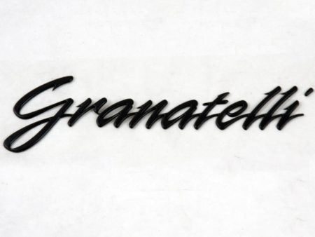 Granatelli Granatelli Logo Domed Decal - Black Cheap