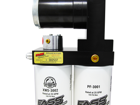 FASS 15-16 GM 2500 3500 Duramax 165gph Titanium Signature Series Fuel Air Separation System Discount