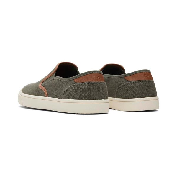 Toms Baja Men s Slip On - Synthetic Nubuck Trim For Discount