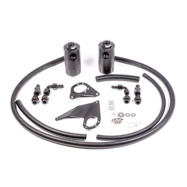 Radium Engineering 08-15 Mitsubishi Evo X Catch Can Kit Online Sale