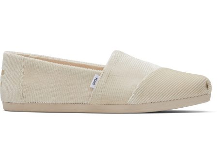 Toms Wmns Alpargata Beige Corduroy Fashion