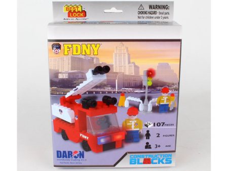 Daron # BL70104 FDNY Construction Blocks Online Sale