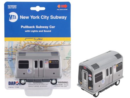 Daron # TT3501 MTA Subway Pullback W Light & Sound For Sale