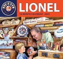 Lionel # 51699 2025 18-Month Calendar Online Hot Sale