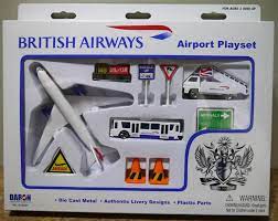 Daron # RT6001 BRITISH AIRWAYS Airport Play Set For Sale