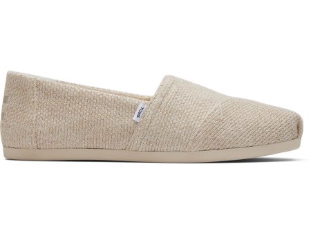 Toms Wmns Alpargata Oatmeal Sparkle Knit Sale