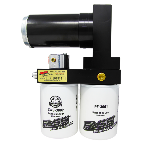 FASS 11-16 Ford F250 F350 Powerstroke 240gph 55psi Titanium Series Fuel Air Separation System Discount