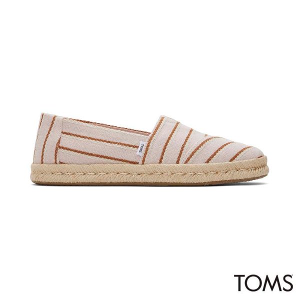 Toms Alpargata Women s Rope 2.0 Woven Stripes Slip On Online