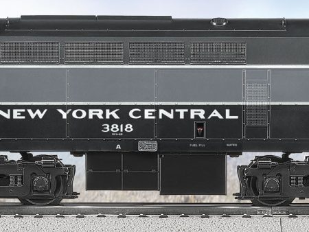 Lionel # 34520 NYC Non-Powered Sharknose Diesel B-Unit # 3818 For Discount