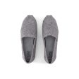 Toms Wmns Alpargata Ultimate Gray Sparkle Knit Cheap