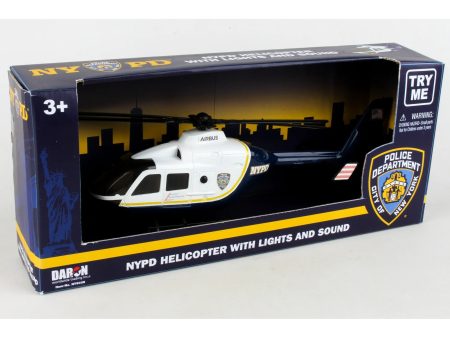 Daron # NY9038 NYPD Helicopter With Lights And Sound For Cheap