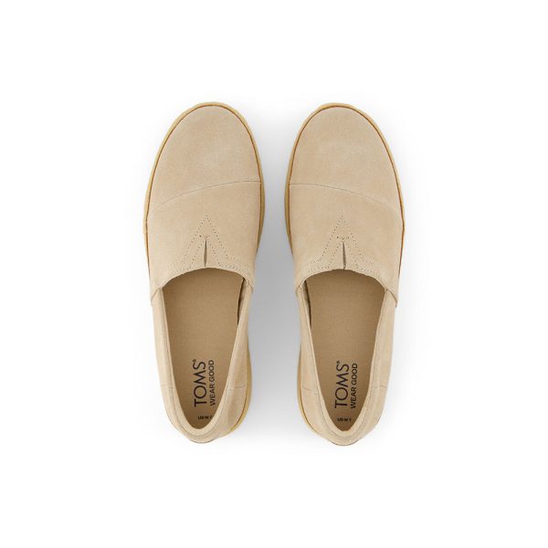 Toms Wmns Adelaide Oatmeal Suede Cheap