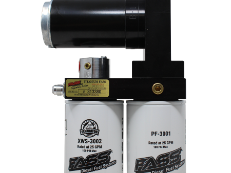 FASS Class 8 290gph 16-18psi Titanium Signature Series Fuel Air Separation System Supply