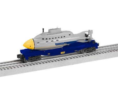 Lionel # 2228250 Navy Sub Flatcar For Cheap