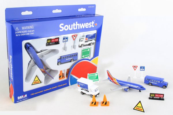 Daron # RT8181-1 Southwest Airline Play Set For Cheap