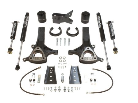 MaxTrac 09-18 RAM 1500 2WD 6.5in 4in Spindle & Spacer Value Lift Kit w MaxTrac Shocks For Discount