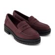 Toms Wmns Cara Blackberry Leather Discount