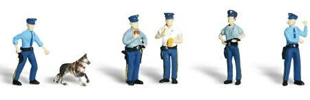 Woodland Scenics # A2736 O Scale Policemen Cheap