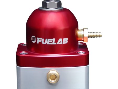 Fuelab 515 Carb Adjustable FPR Large Seat 1-3 PSI (2) -10AN In (1) -6AN Return - Black Sale