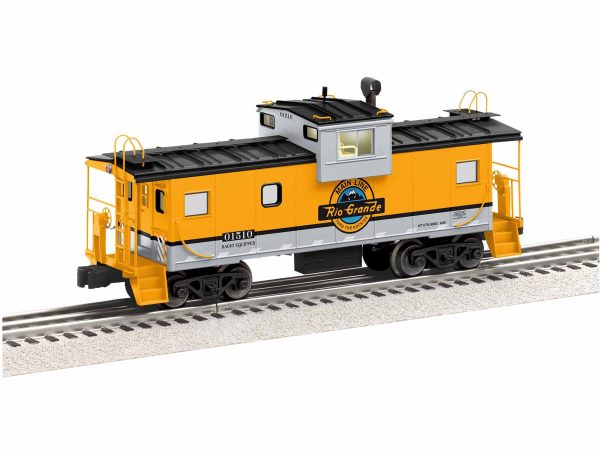 Lionel # 1926920 Denver & Rio Grande Ext. Vision CupolaCam Caboose #01510 Online Hot Sale