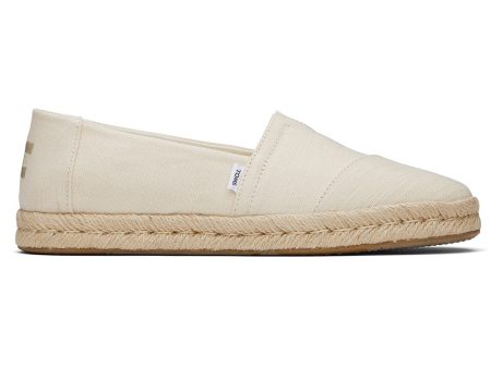 Toms Wmns Alpargata Rope 2.0 Natural Recycled Cotton Slubby Online now