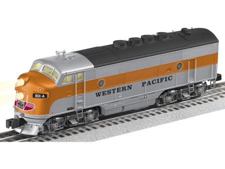 Lionel # 38710 Western Pacific Legacy Non Powered Scale F-3 A- Unit Diesel # 801- A Fashion