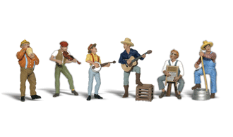 Woodland Scenics # A2743 O Scale Jug Band Supply