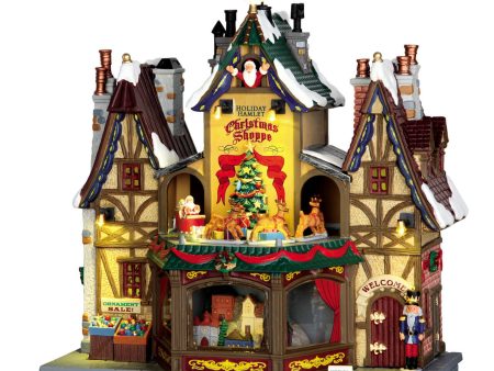 Lemax # 55026 Holiday Hamlet Christmas Shoppe For Sale