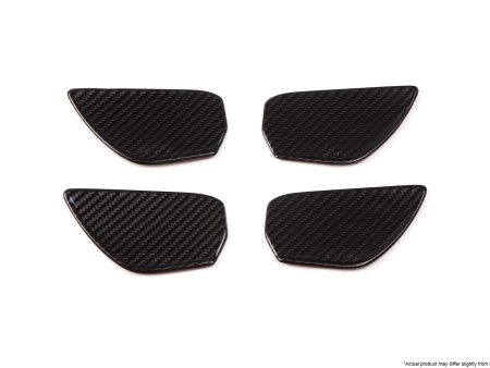 Revel GT Dry Carbon  Door Trim Inner Handle (FL, FR, RL, RR) 2016-2018 Honda Civic *4 PCS Online Sale