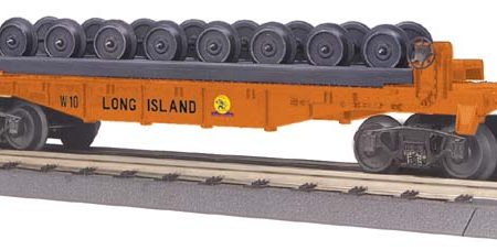 MTH # 30-76458 Long IslandFlatcar w Wheels Fashion