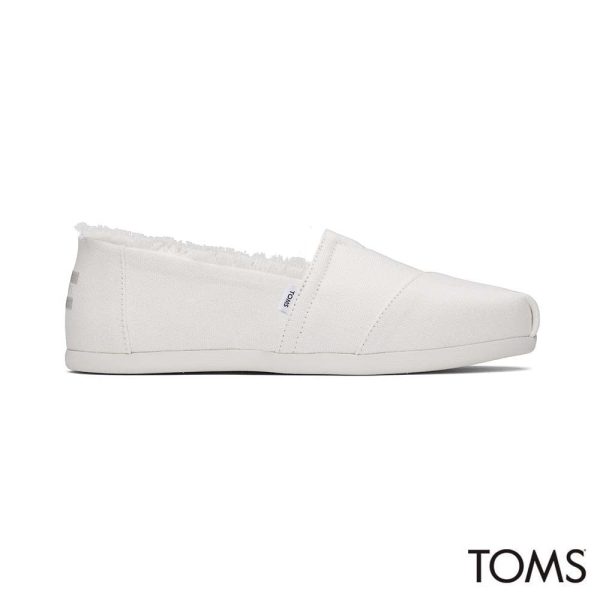 Toms Alpargata Women s Slip On - White Canvas Supply