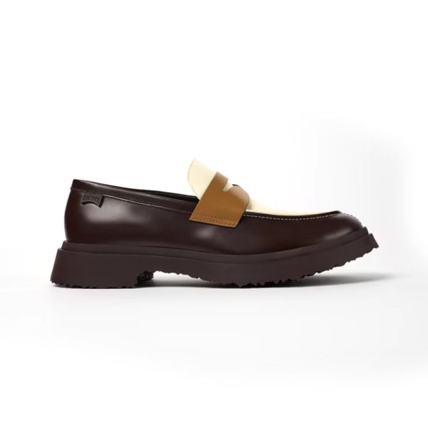 Twins Loafer M - Brown White Discount