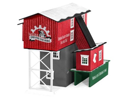 Lionel # 2229320 X-Mas CoalWorks Lighted CoalingStation For Cheap