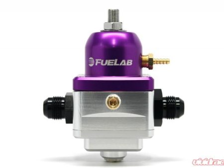 Fuelab 529 Electronic EFI Adjustable FPR (1) -6AN In (1) -6AN Return - Purple on Sale