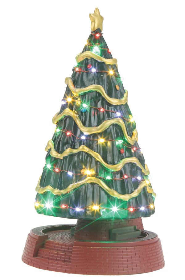 MTH # 30-11088 O Giant Town Square X-Mas Tree w Op. LED Lights Sale