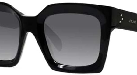 Celine Sunglasses Black Frame, Grey-Black Lenses, 51MM on Sale