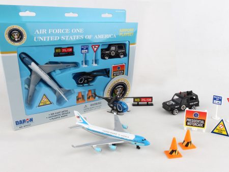 Daron # RT5731 Air Force One United States Of America Airport Play Set Online Sale