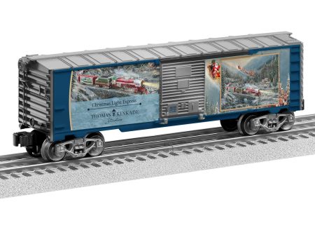 Lionel # 2338290 Thomas Kinkade  Christmas Light Express  Musa Boxcar Hot on Sale