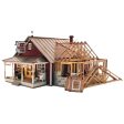 Woodland Scenics # 5845 Country Store Expansion Built & Ready O Scale For Sale