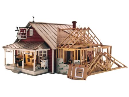 Woodland Scenics # 5845 Country Store Expansion Built & Ready O Scale For Sale