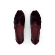 Toms Wmns Alpargata Deep Burgundy Jewel Velvet Online Hot Sale