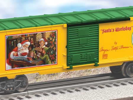 Lionel # 25034 Angela Trotta Thomas  Santa s Workshop  BoxCar Online now