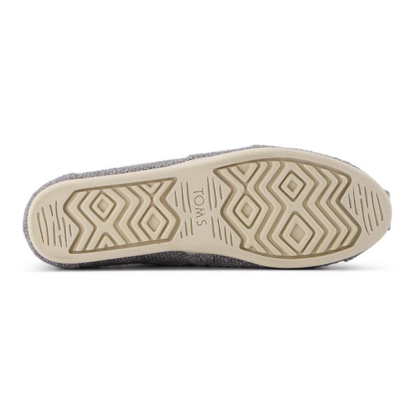 Toms Wmns Alpargata Ultimate Gray Sparkle Knit Cheap