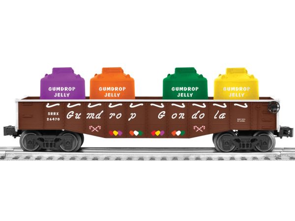 Lionel # 26470 Gingerbread Gondola With Canisters on Sale