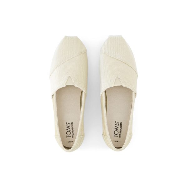 Toms Wmns Alpargata Beige Corduroy Fashion