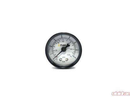 Fuelab 1.5in Fuel Pressure Gauge - EFI - Range 0-120 PSI (Dual Bar PSI Scale) For Discount