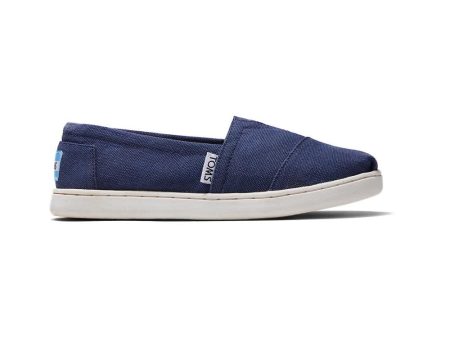 Toms Alpargata Youth Canvas Slip On Hot on Sale