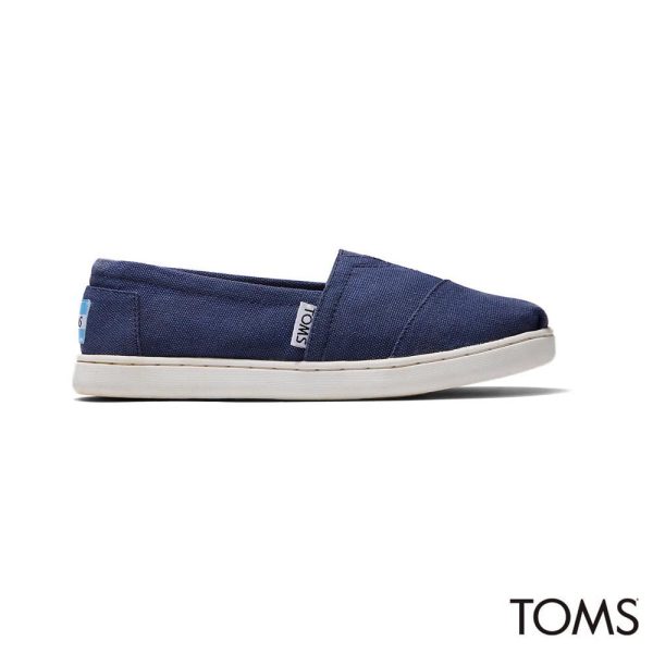 Toms Alpargata Youth Canvas Slip On Hot on Sale