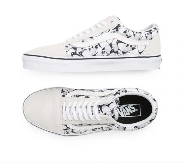 VANS | OLD SKOOL (BUTTERFLY) TRUE WHITE | BLACK Discount